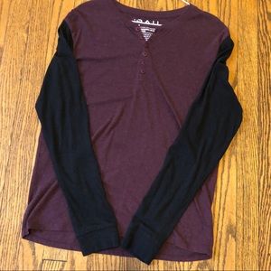 RAIL Henley Long Sleeve Shirt
